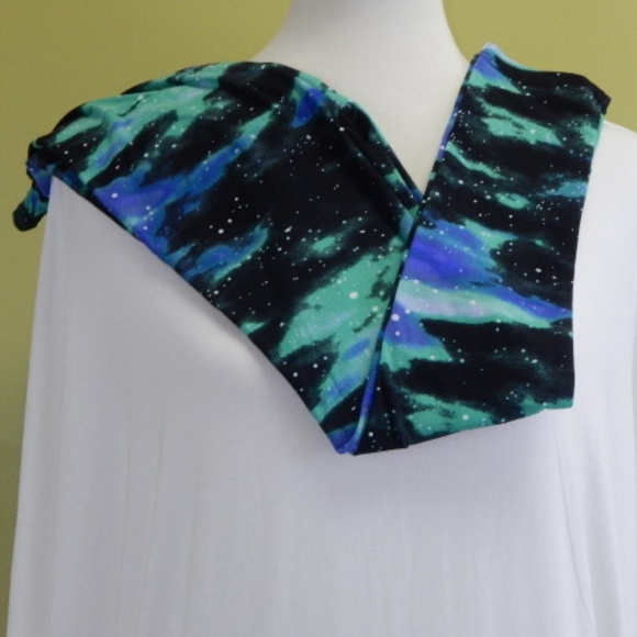 Amelia James Other - Kids Leggings Galaxy Green and Black